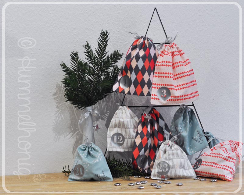 Adventskalender Säckchen